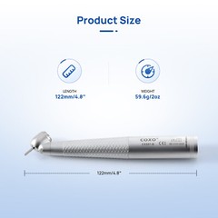 COXO Dental Surgical Handpiece 45° Angle Fit KaVo Fiber Optic 6 Hole Coupler
