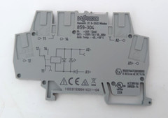 Wago 859-304 power relay, SPDT, 24 VDC, 5 A, DIN Rail, non-latching Used