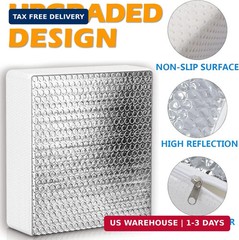 SIKADEER RV Vent Insulator Energy Saving RV Skylight Cover 14″x14″, 2 Pack | Alu