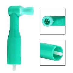 100 pcs / bag Disposable Dental Prophy right Angle Soft Cup Latex Free green USA
