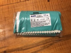 1 Pair Nitrile Lined Gloves Furniture Stripping Stansolv AK-22 381 MAPA Sz 10