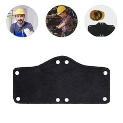 12PCS Black Hard Hat Sweatband Safety Sweatbands Washable Helmet