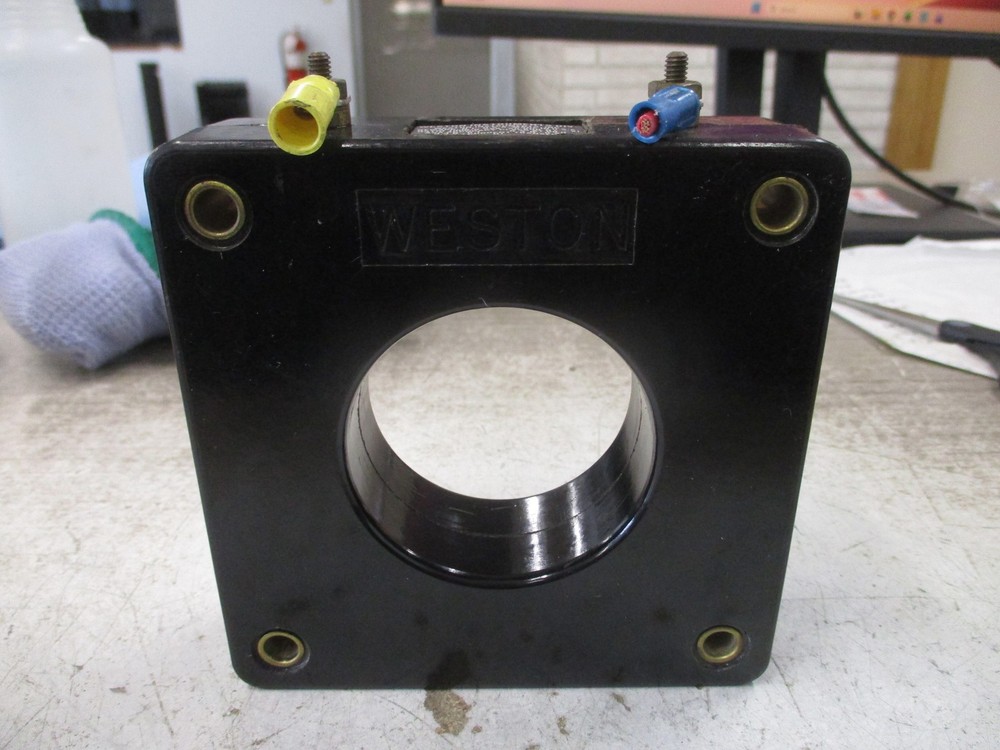 Weston Current Transformer 607 Ratio 1000:5A 25-800Hz Used