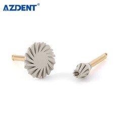 4 Pc Dental Composite Polishing Wheel Silicone Diamond CA2.35MM for Contra Angle