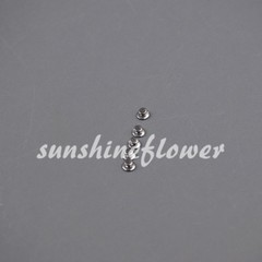 10 Pcs/1 Pack Dental Orthodontic Lingual Buttons for Bondable Round Base Brand