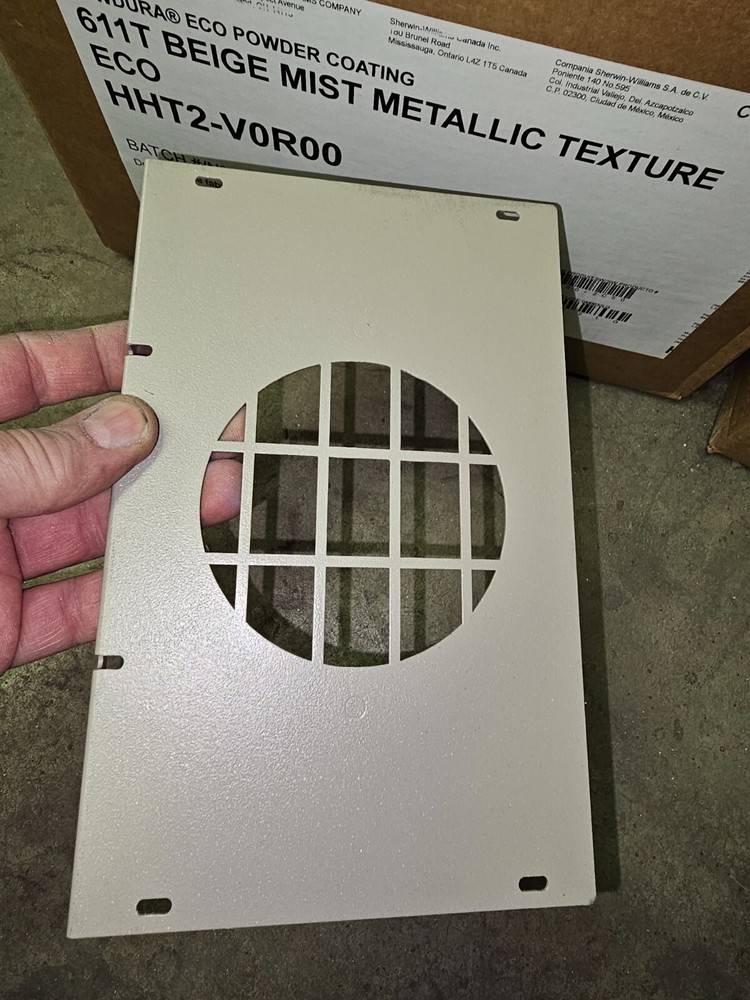 Sherwin Williams Powdura Eco powder coating, Beige Mist Metallic Texture 50LBS
