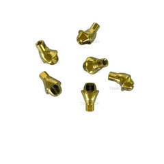10pcs multi unit angled abutment fits to Straumann ITI NC/RC 17 degree D4.6mm