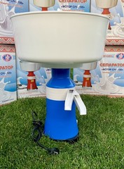 MILK CREAM ELECTRIC SEPARATOR CENTRIFUGAL MACHINE PLASTIC 100L/H MOTOR SICH 19