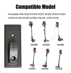 Wall Mount Hanger Hook Compatible with Shark HV300 HV301 1.89 inches, Black