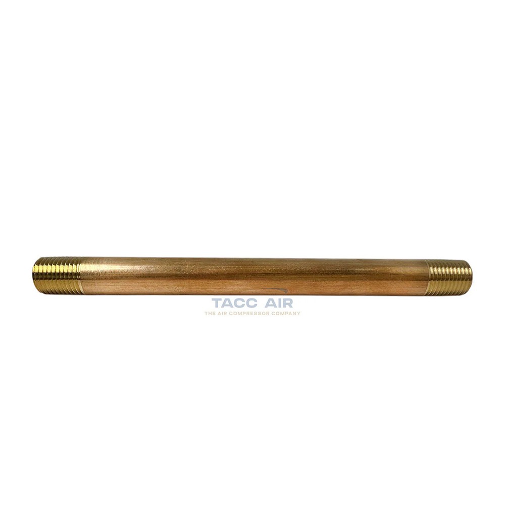 1/4″ Male NPT X 6″ Long Pipe Nipple 5″ Extension Threaded Fitting Brass