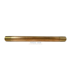 1/4″ Male NPT X 6″ Long Pipe Nipple 5″ Extension Threaded Fitting Brass