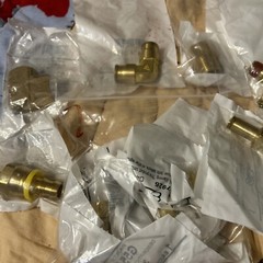 Gates, Misc, Brass, Lot Of Fittings, See Description For Item Numbers And Quan
