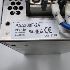 Cosel Industrial AC/DC Power Supply PAA300F‑24 24 V 14 A 336 W