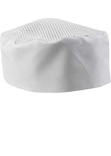 White Chef Hat – Adjustable. One Size Fits Most.