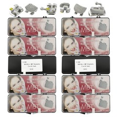 10 Kits Orthodontic Brackets 1st Molar Tubes Dental Braces Roth MBT 022 345 6-6