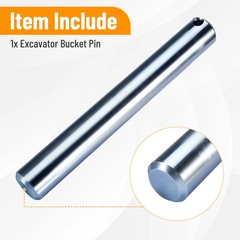 New 45mm x 330mm Excavator Universal Bucket Pin 13” For CAT Deere Komatsu