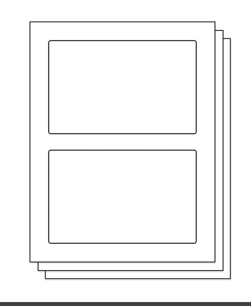 4-1/4 X 6-3/4 inch STAMPS.COM SDC-1200 Shipping Labels – 2 per sheet, 20 Labe…