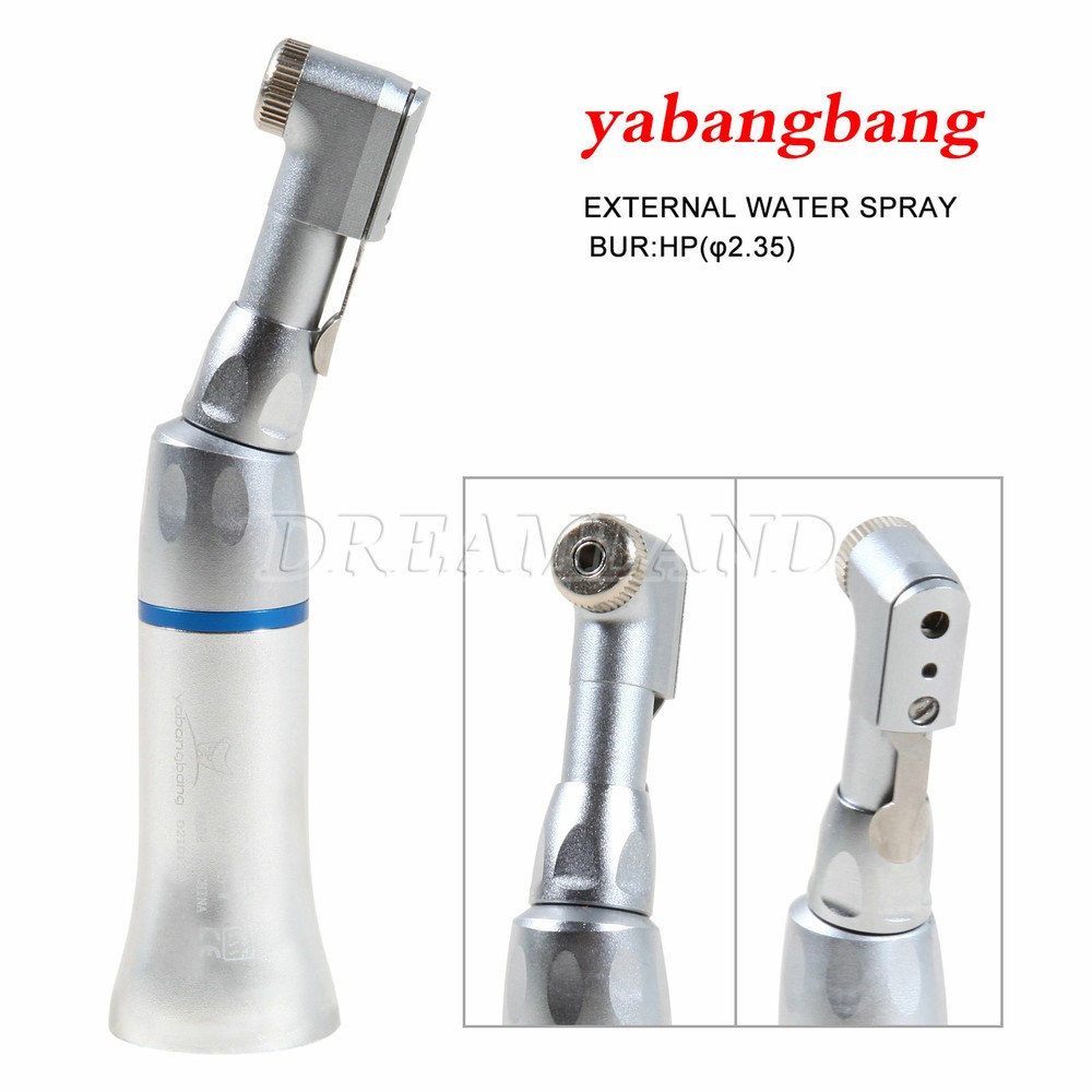 Dental Slow Low Speed Handpiece Contra Angle Air Motor E-Type 4-Holes fit NSK kb