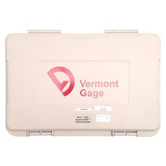 Vermont Gage 901100400 Black Oxide-Coated Pin Gauge Set, 0.0610in to 0.25in