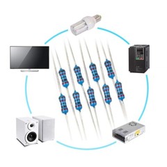 1.092 / 5.000 2600 piezas Kit de resistencias de 130 valores 1/4W 0,25 vatios 1