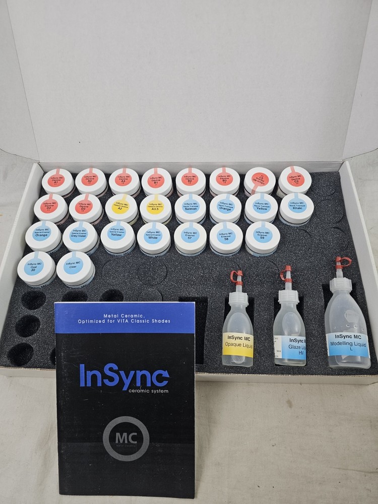 JENSEN INSYNC MC METAL CERAMIC INTRO KIT W/ SOME NEW & USED BOTTLES