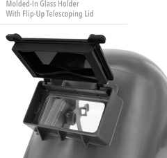 Fibre-Metal by Honeywell Tigerhood Classic Thermoplastic Welding Helmet, Gray (9