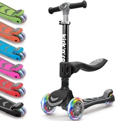 Kicknroll Scooter Kids 3 Years, Children Scooter 2in1 with Seat, Foldable Slide…