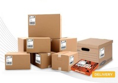 Direct Thermal 4×6 450/per roll 1800 Labels 4 Rolls Shipping Zebra Eltron etc.