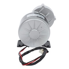 Brushed Motor Gear Reduction Electric Motor Gear Motor w/ Belt Pulley 24VDC 250W