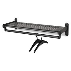 Quartet Metal Wall Shelf Rack Powder Coated Textured Steel 48w X 14.5d X 6h