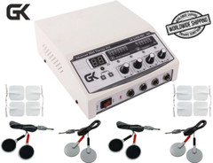 Prof. Home use 4 Channel Electrotherapy Physical Ultrasound Therapy Machine USA