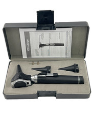 NEW PREMIUM LED BRIGHT LIGHT 4X Otoscope ENT Diagnostic Set + 2 FREE BULB