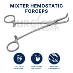 MIXTER Forceps Surgical Veterinary Instruments 5.50″