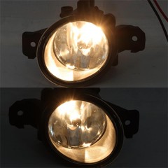 Pair Clear Lens Front Fog Lights for Altima 2013 2014 2015 Left Right