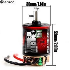 RC Car Motor Waterproof 540 Brushed Motor 15T 25T 35T 45T 55T 80T for 1/10 RC…