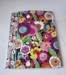 Vera Bradley Va Va Bloom Plastic Pocket Binder Dividers Lot 3 Floral 3-Ring Fold