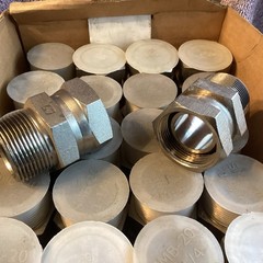 7—1-1/4”MNPT x 1-1/4”FJIC Swivel Hydraulic Fittings 20-20…NEW🇺🇸