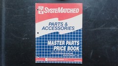 OMC Systematched Parts Accessories Master Parts Price Book 407673 1992