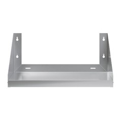 18 in. x 24 in. Stainless Steel Wall Shelf with Side Guards