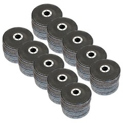New 100 Pack 4-1/2″ X 7/8″ 40 Grit Premium Zirconia Flap Disc Sanding Grinding