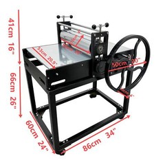 20.47×31.5in Manual Slab Making Print Machine for Woodblock Copperplate Prints