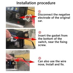 Heavy Duty Battery Isolator Switches for Car, Truck| 12V 24V Car Universal…