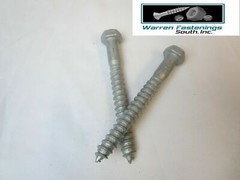 75 Hex Head 1/2 X 8″ Lag Bolts Hot Galvanized Wood Screws