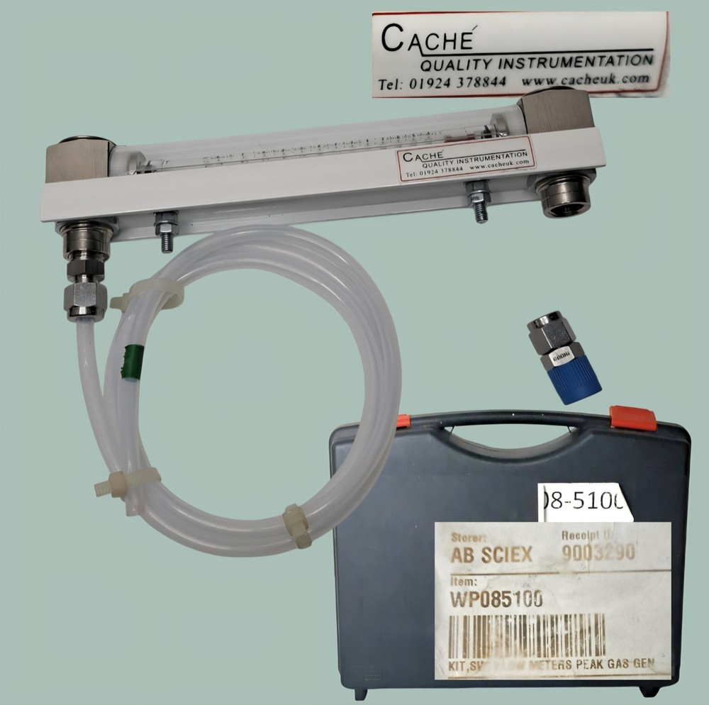 Cache Influx UK Variable Area Flowmeter Nitrogen 2-27 L/min Direct Reading