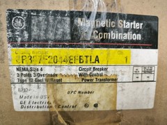 GE General Electric 300 Line Control CR307F2044EFBTL Combination Starter Breaker