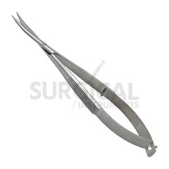 3 Pcs Castroviejo Micro Surgery Scissors + Needle Holder + Suture Tying Forceps