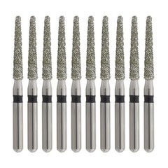 Dental Burs Diamond Round End Taper High Speed 856/018SC 850/016F Friction Grip