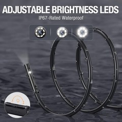 Teslong 10FT / 50FT USB-C Borescope Camera Flexible for DIY Pipe Inspection