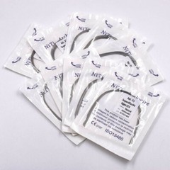 10 Packs Dental Ortho Archwire Super Elastic NITI Arch Wire Ovoid/Natural/Square