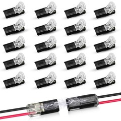 Double-Wire Plug-in Connector Led Light Strip Connectors 2 Pin,Lights Connectors